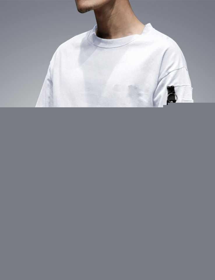 Cotton Blend Solid Half Sleeves T-Shirt