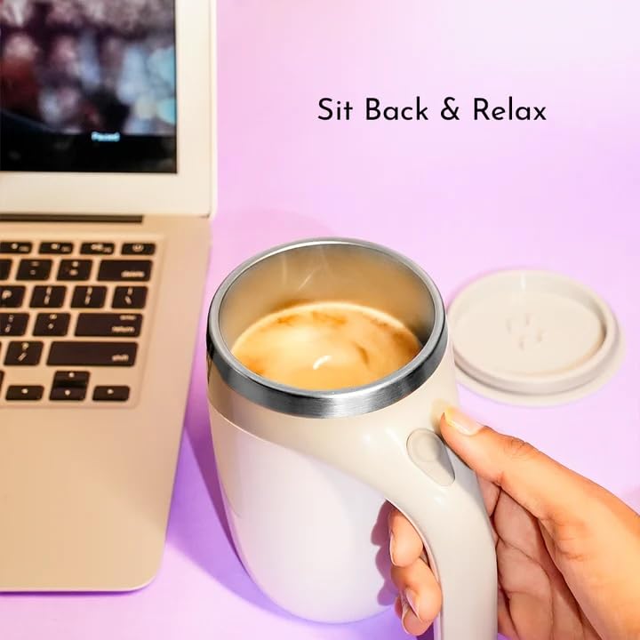 SELF STIRRING MUG