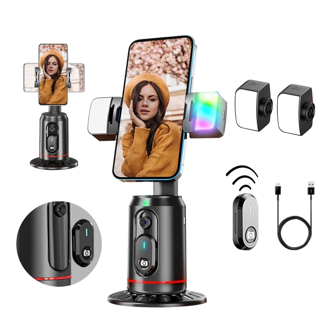 MULTI FUNCTIONAL SMART TRIPOD FOR CONTENT CREATORS